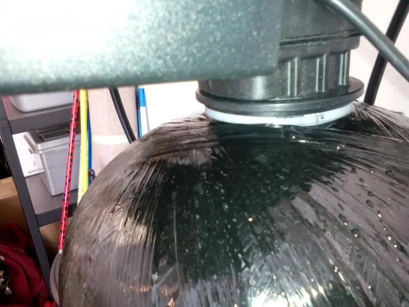 Water Softener Resin Tank Leaking From Bottom